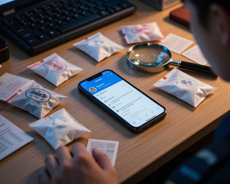 Drug Investigation Scene