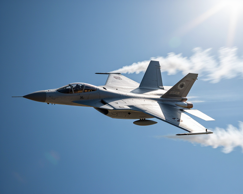 KF-21 Fighter Jet in Flight