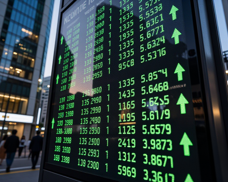 Rising KOSPI Market Trend
