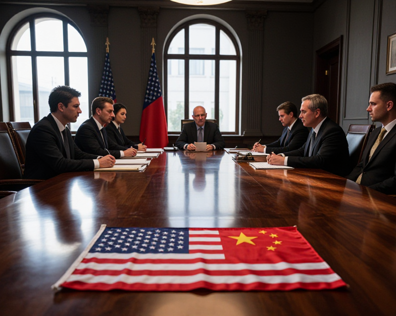 Diplomatic Tension Atmosphere