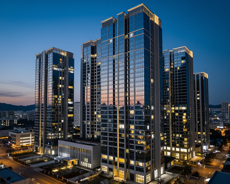 Luxury Seoul Residential Complex