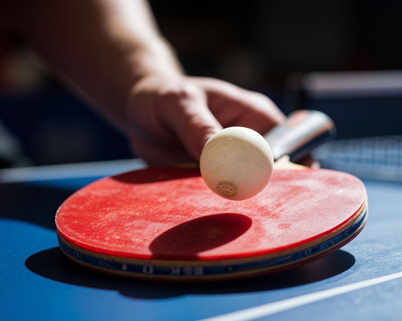 Table Tennis Action