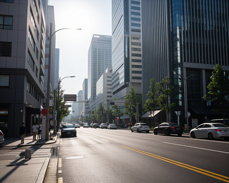 Seoul Heatwave and Urban Landscape
