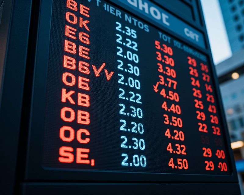Stock Market Decline Visualization