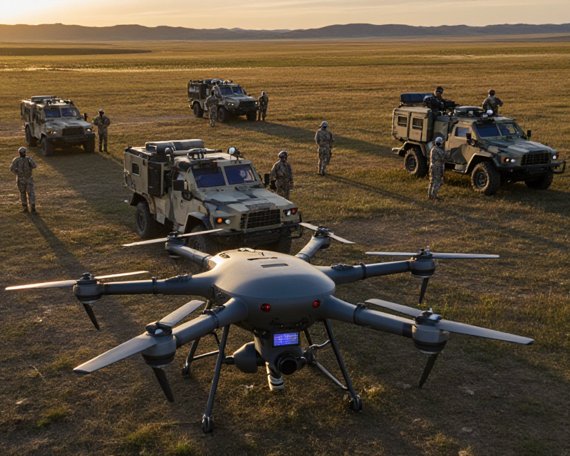 Multinational Military Exercise in Mongolia