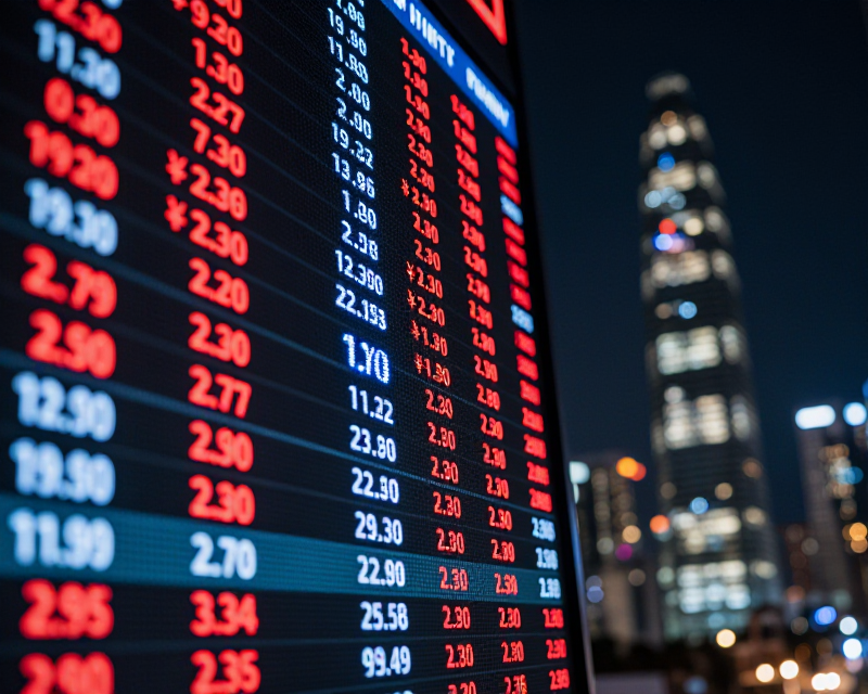Stock Market Decline Visual