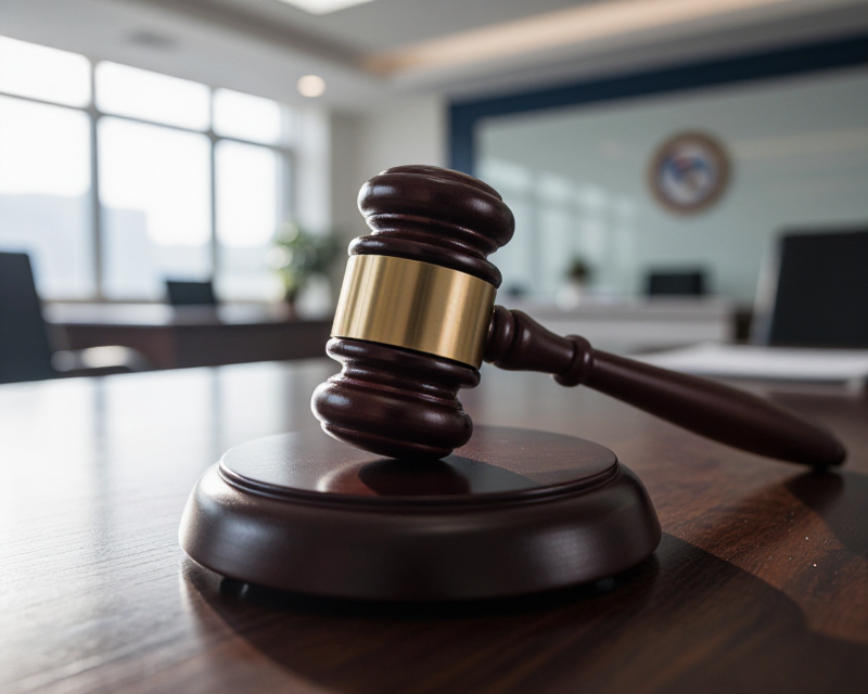 Symbolic Gavel of Accountability