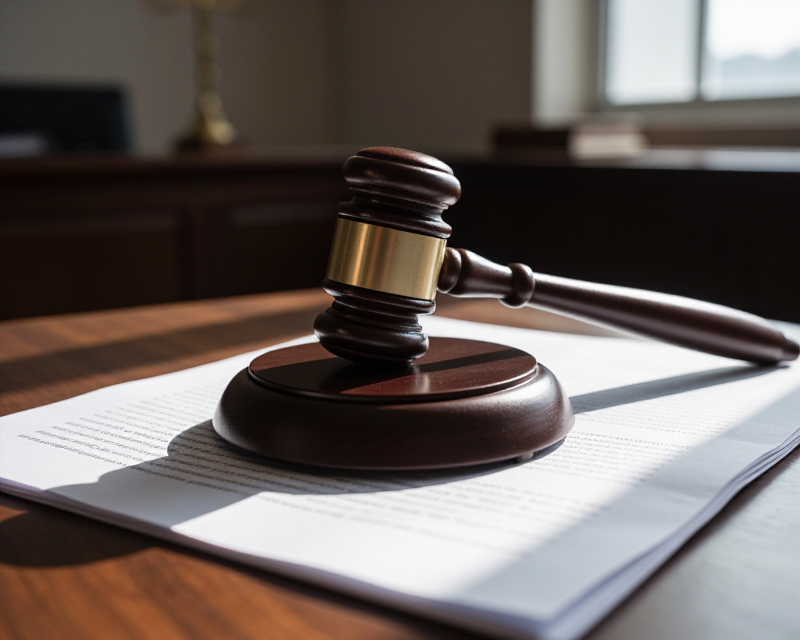 Legal Gavel in Korean Court