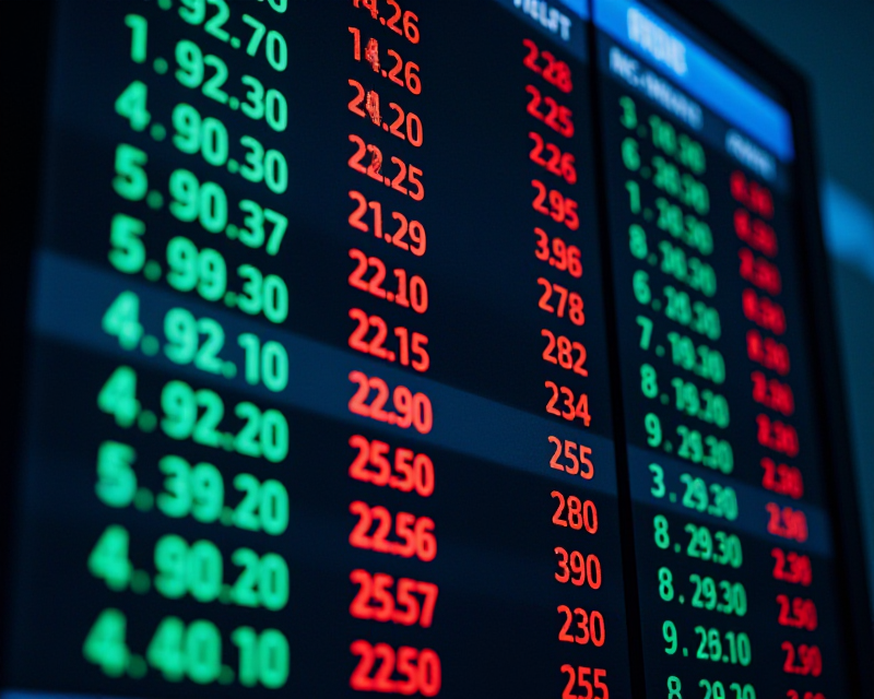 Stock Market Digital Display